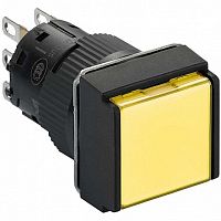 Кнопка Harmony 16 мм² 12В, IP65, Желтый | код. XB6ECW5J1P | Schneider Electric